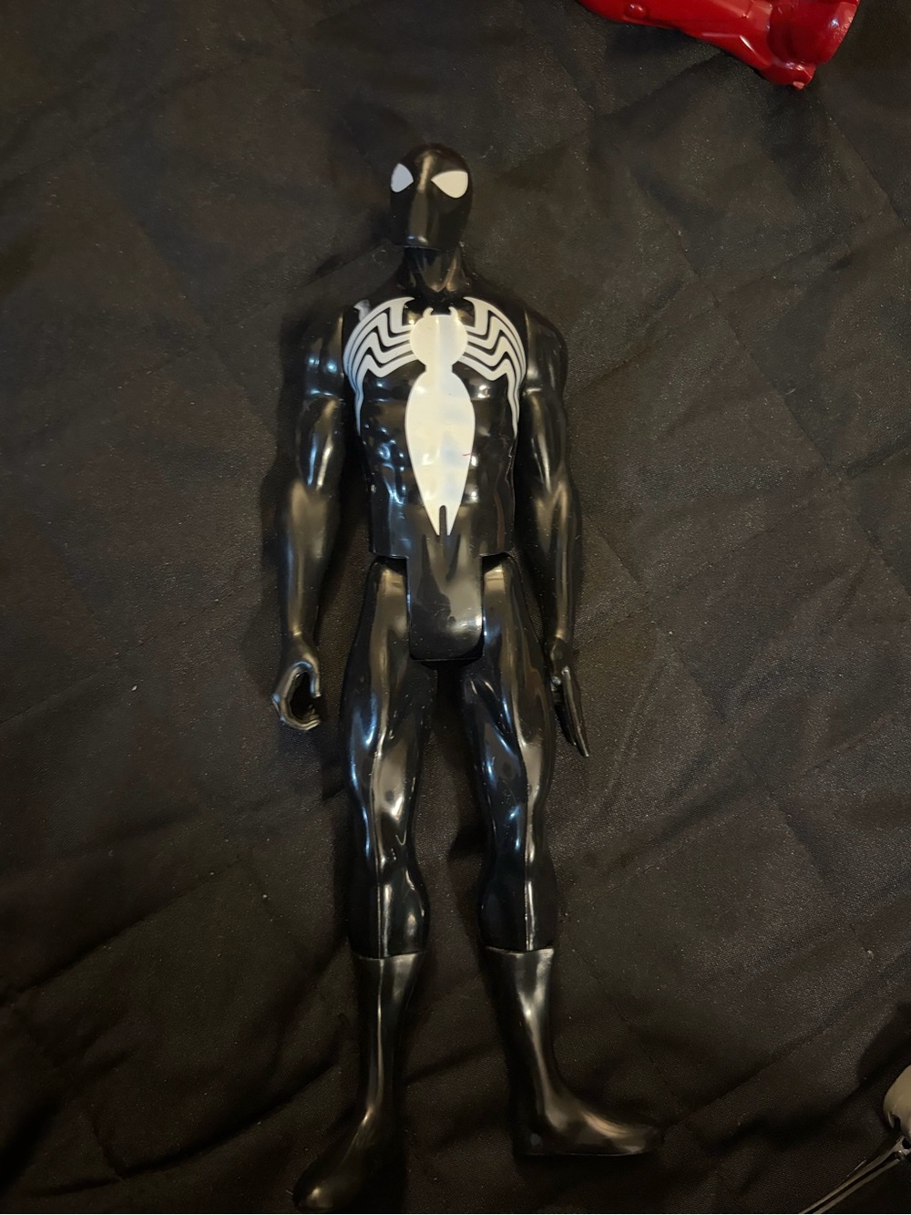 2014 Hasbro Marvel Black Suit Spider-Man 12” Figure